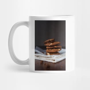 Chocolate and almond cookies Mug